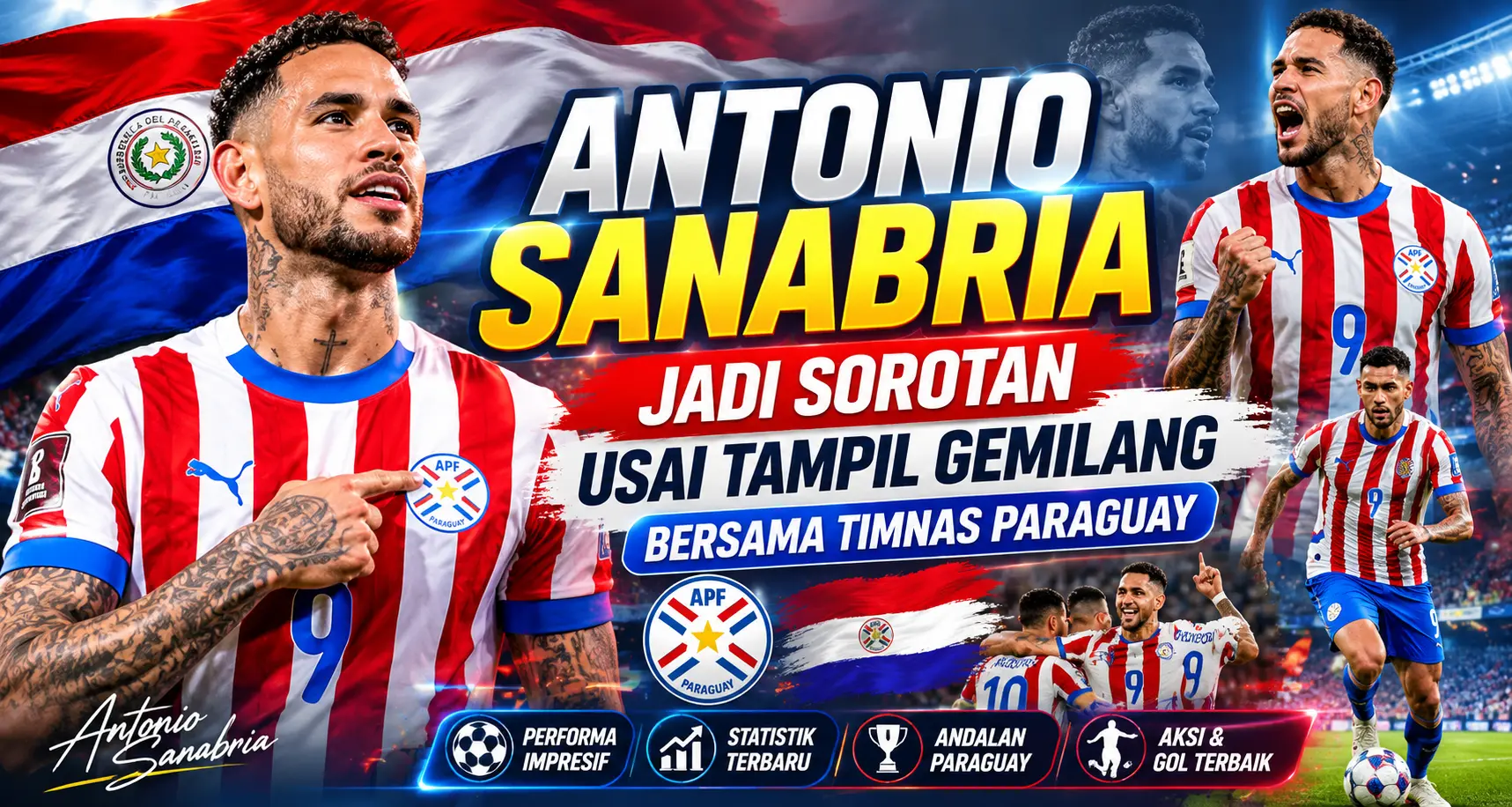 antonio-sanabria-bersinar-bersama-paraguay-jadi-sorotan-fans-bola