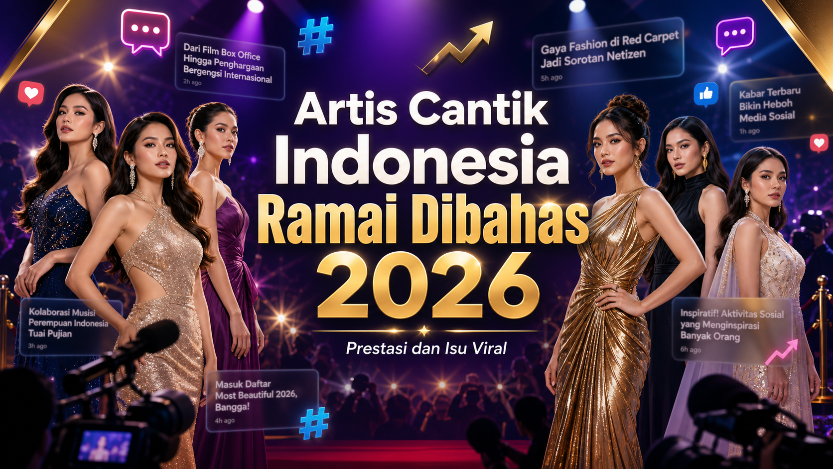 artis - Artis Cantik Indonesia Ramai Dibahas 2026: Prestasi dan Isu Viral