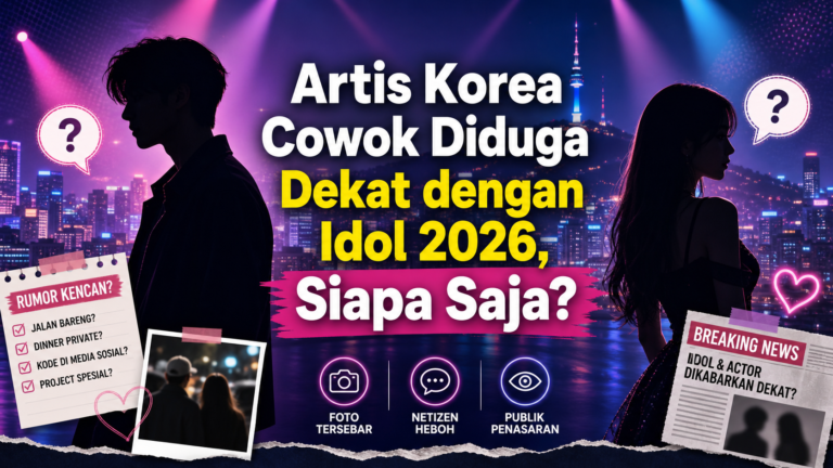 artis - Artis Korea Cowok Diduga Dekat dengan Idol 2026, Siapa Saja?