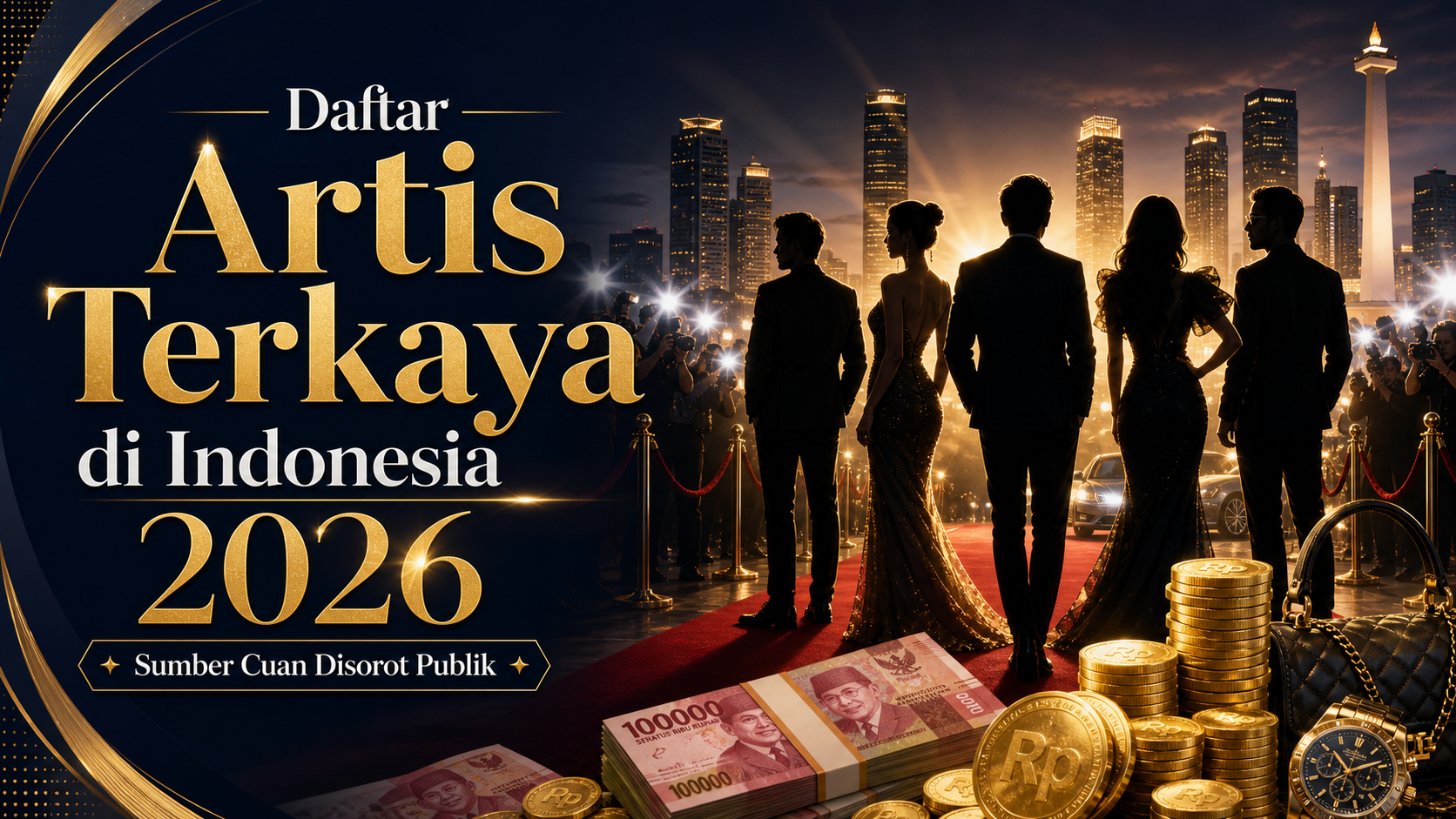 artis - Daftar Artis Terkaya di Indonesia 2026, Sumber Cuan Disorot Publik