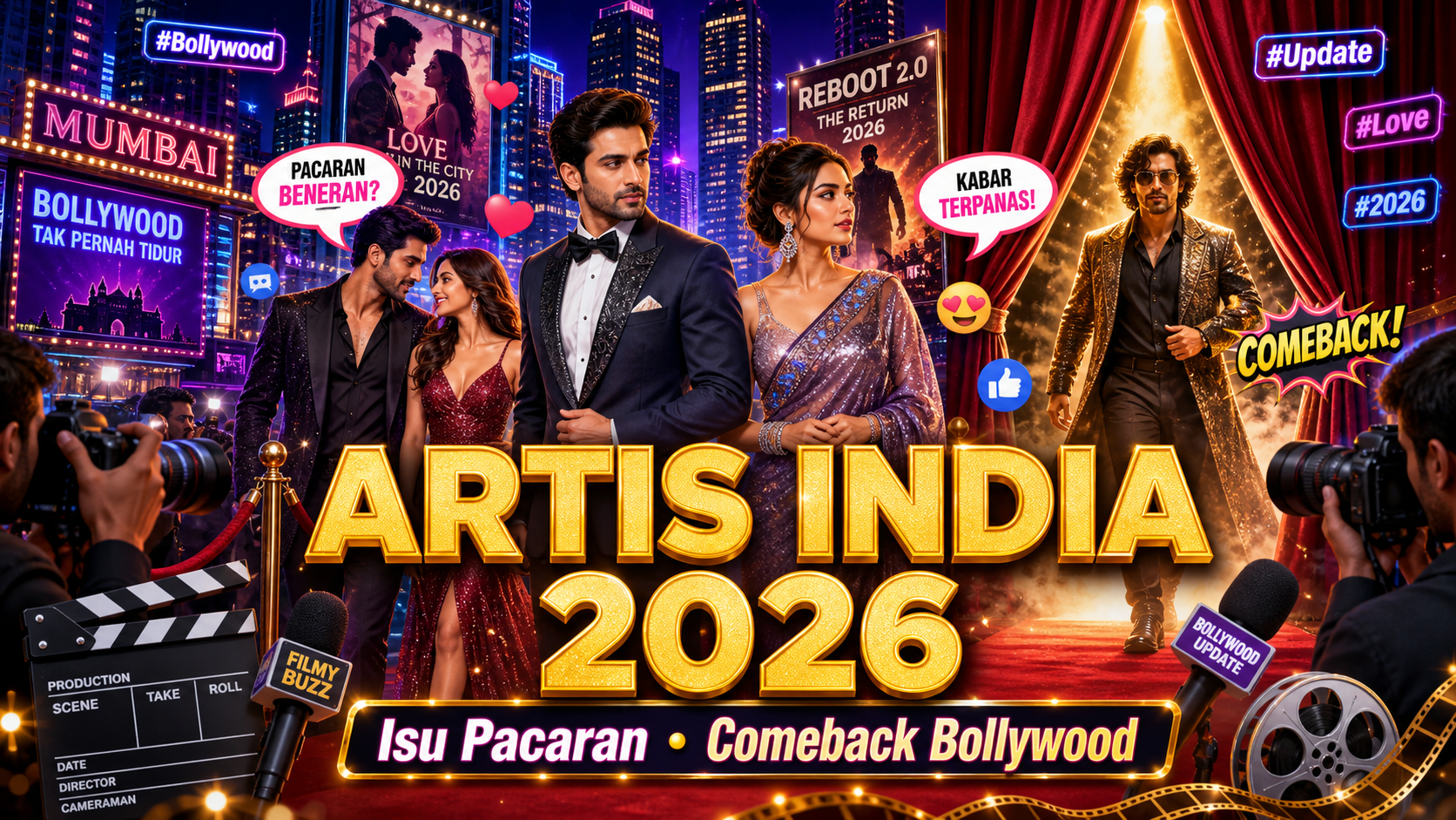Artis India 2026: Deretan Isu Pacaran dan Comeback Bollywood - bollywood