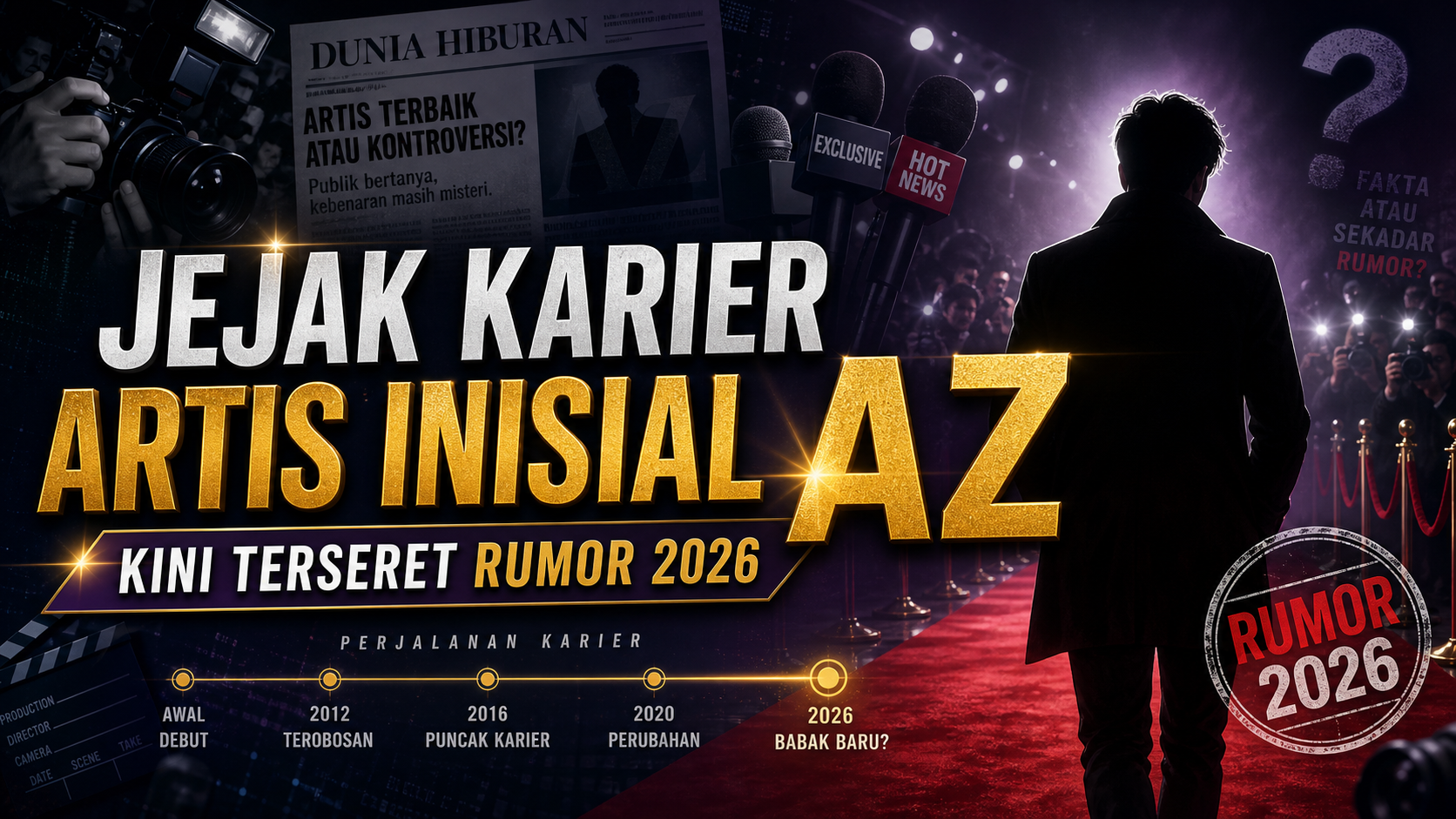 az - Jejak Karier Artis Inisial AZ yang Kini Terseret Rumor 2026