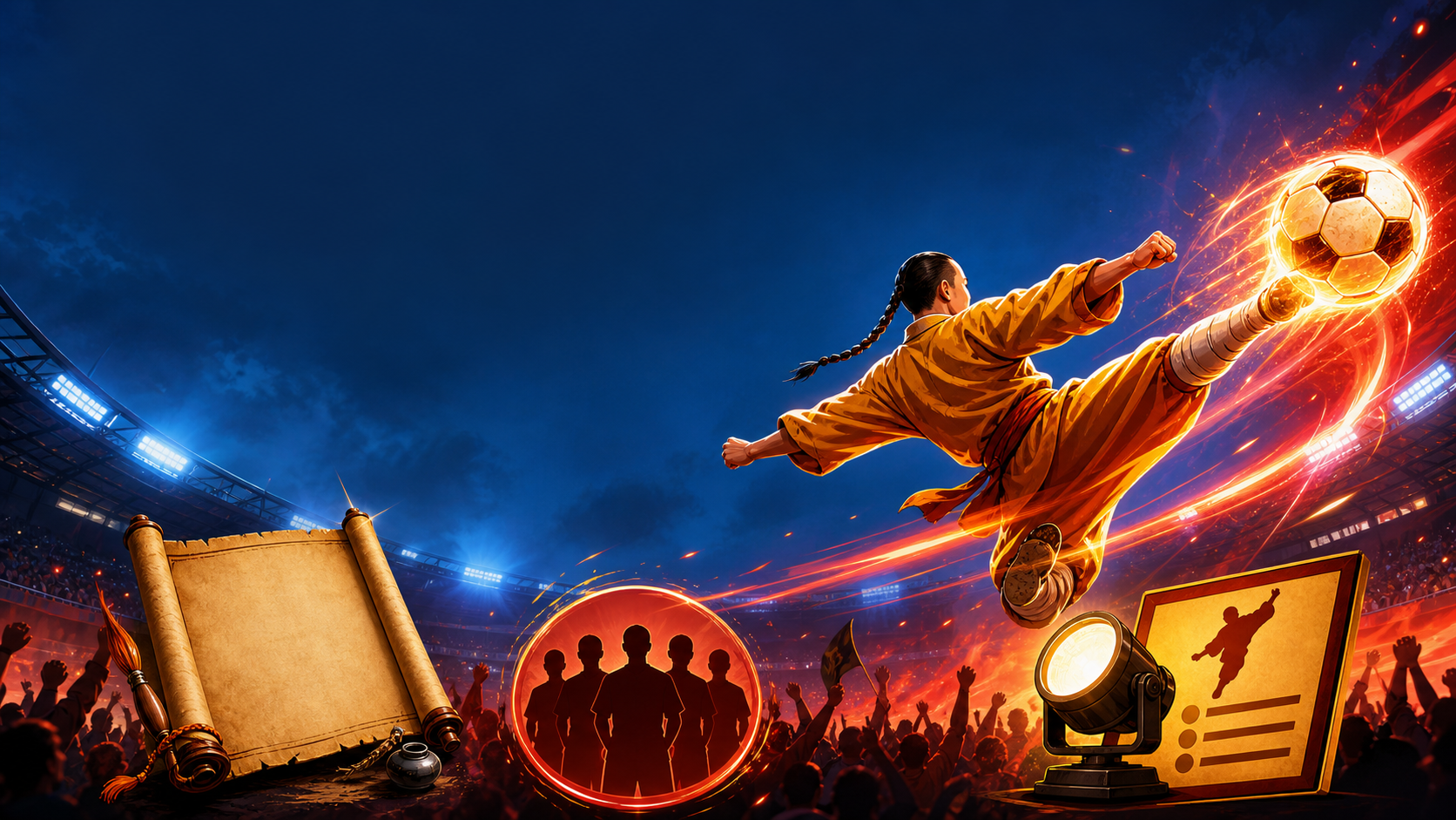 Film Kung Fu Soccer: Sinopsis, Pemain, Fakta Shaolin Soccer Hits - shaolin