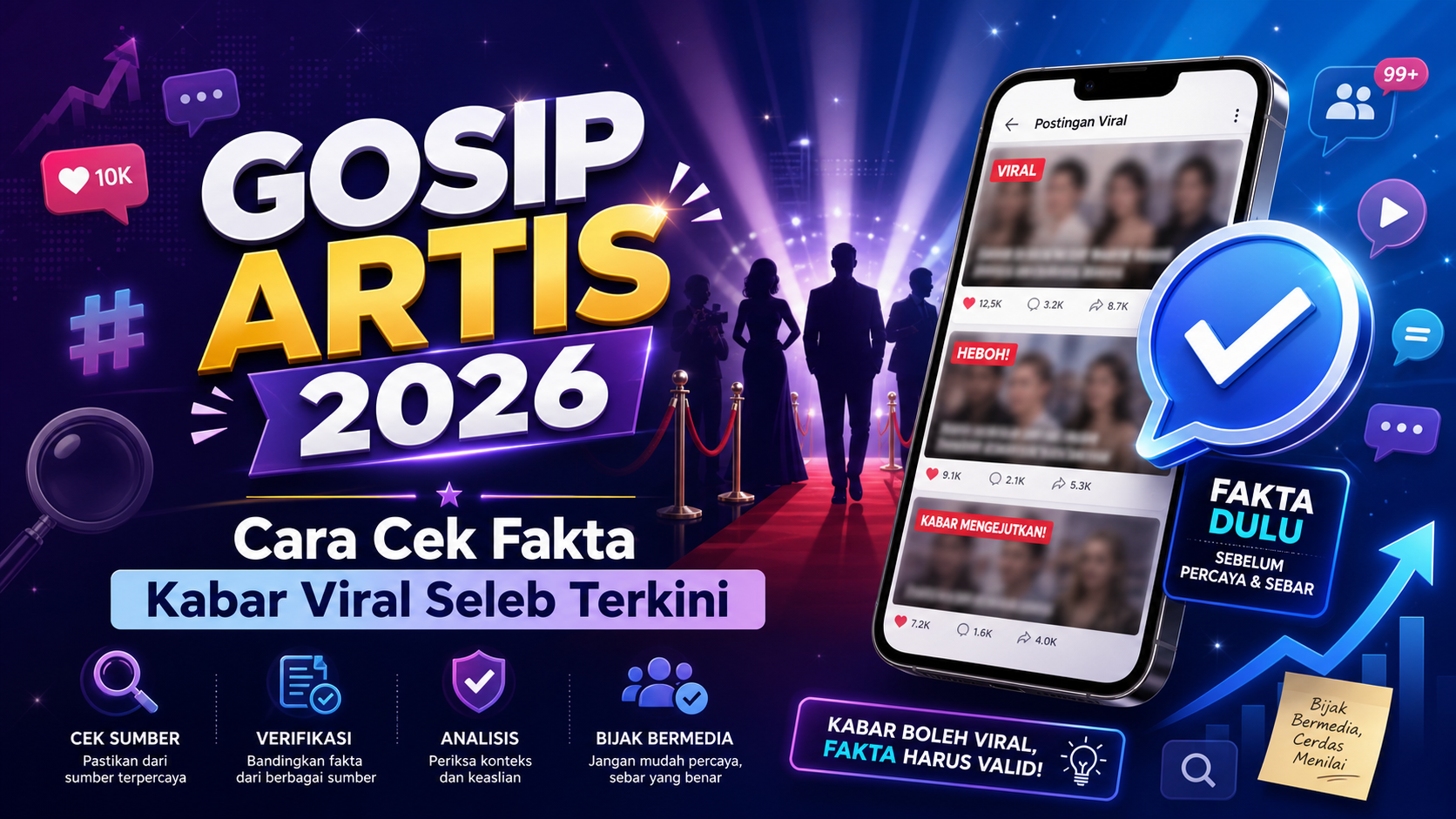 gosip - Gosip Artis 2026: Cara Cek Fakta Kabar Viral Seleb Terkini