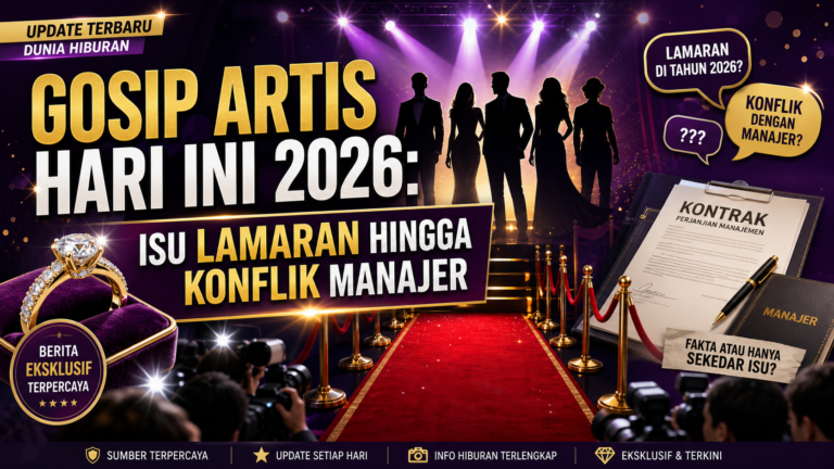 gosip - Gosip Artis Hari Ini 2026: Isu Lamaran hingga Konflik Manajer