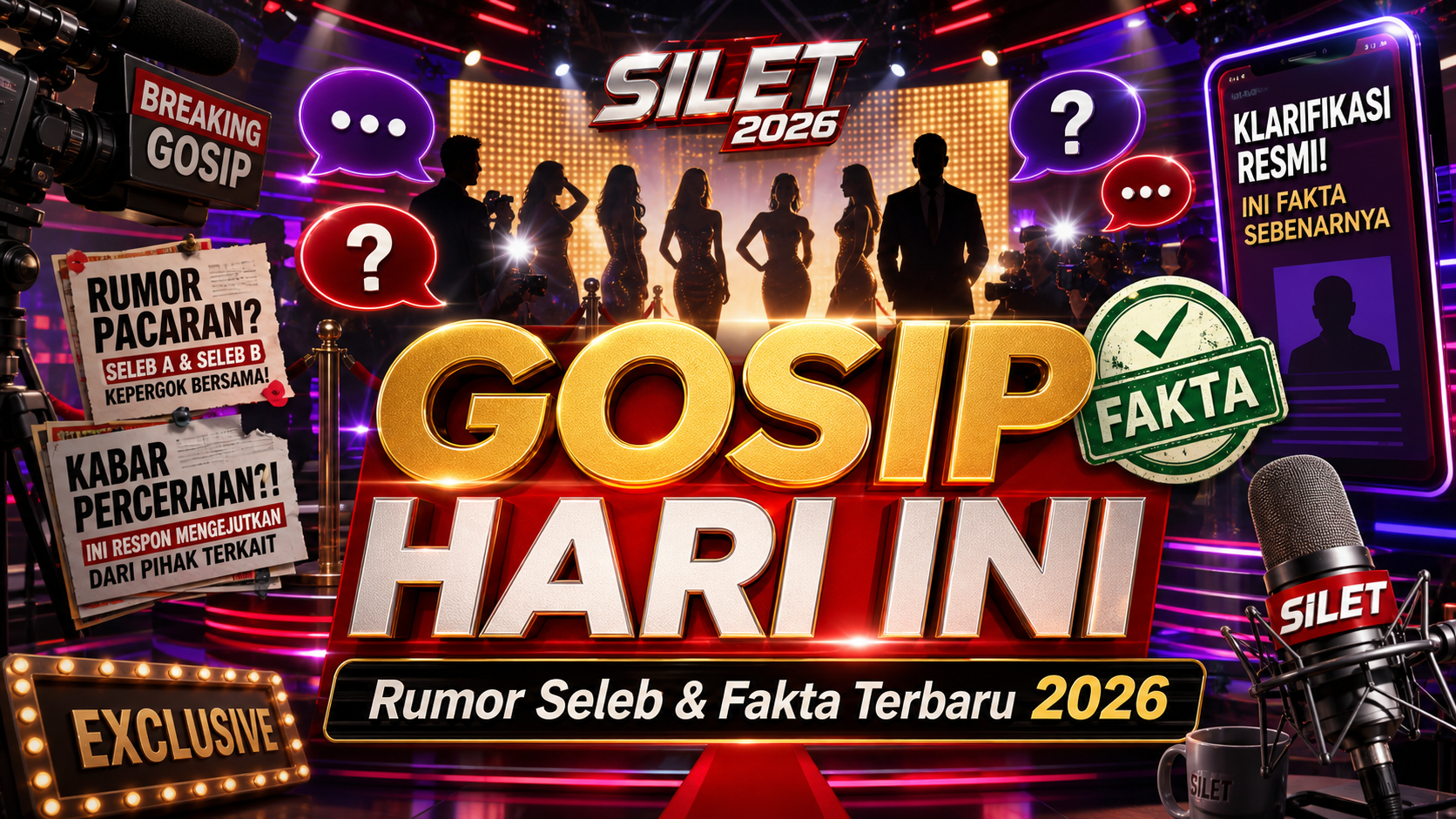 Gosip Hari Ini Silet 2026: Rumor Seleb dan Fakta Terbaru - silet