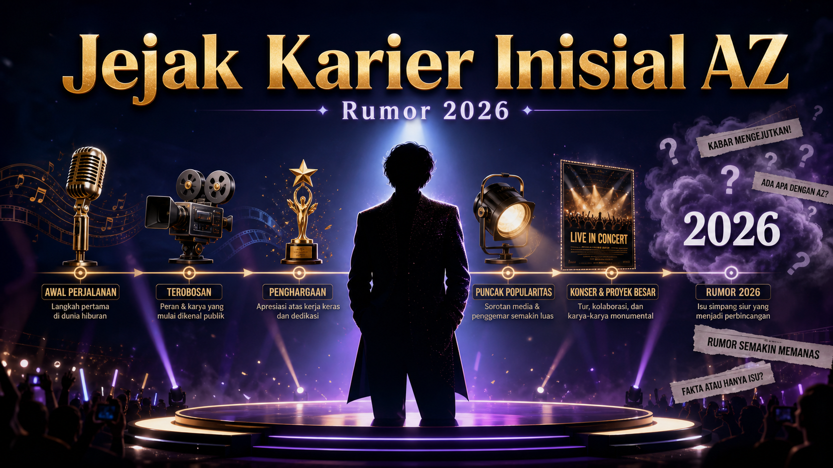 Jejak Karier Artis Inisial AZ yang Kini Terseret Rumor 2026 - az
