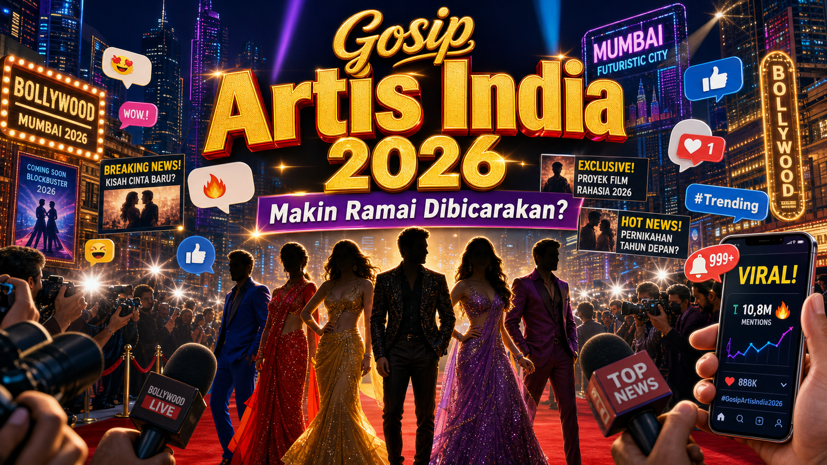 Kenapa Gosip Artis India 2026 Makin Ramai Dibicarakan? - bollywood