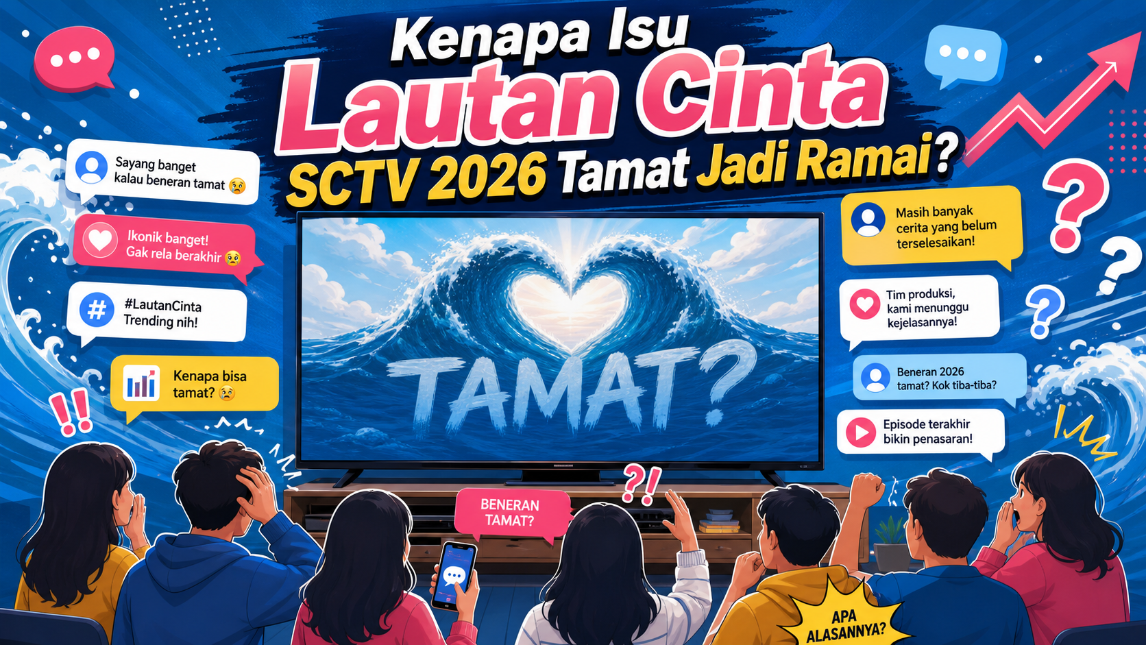 Kenapa Isu Lautan Cinta SCTV 2026 Tamat Jadi Ramai? - sinetron