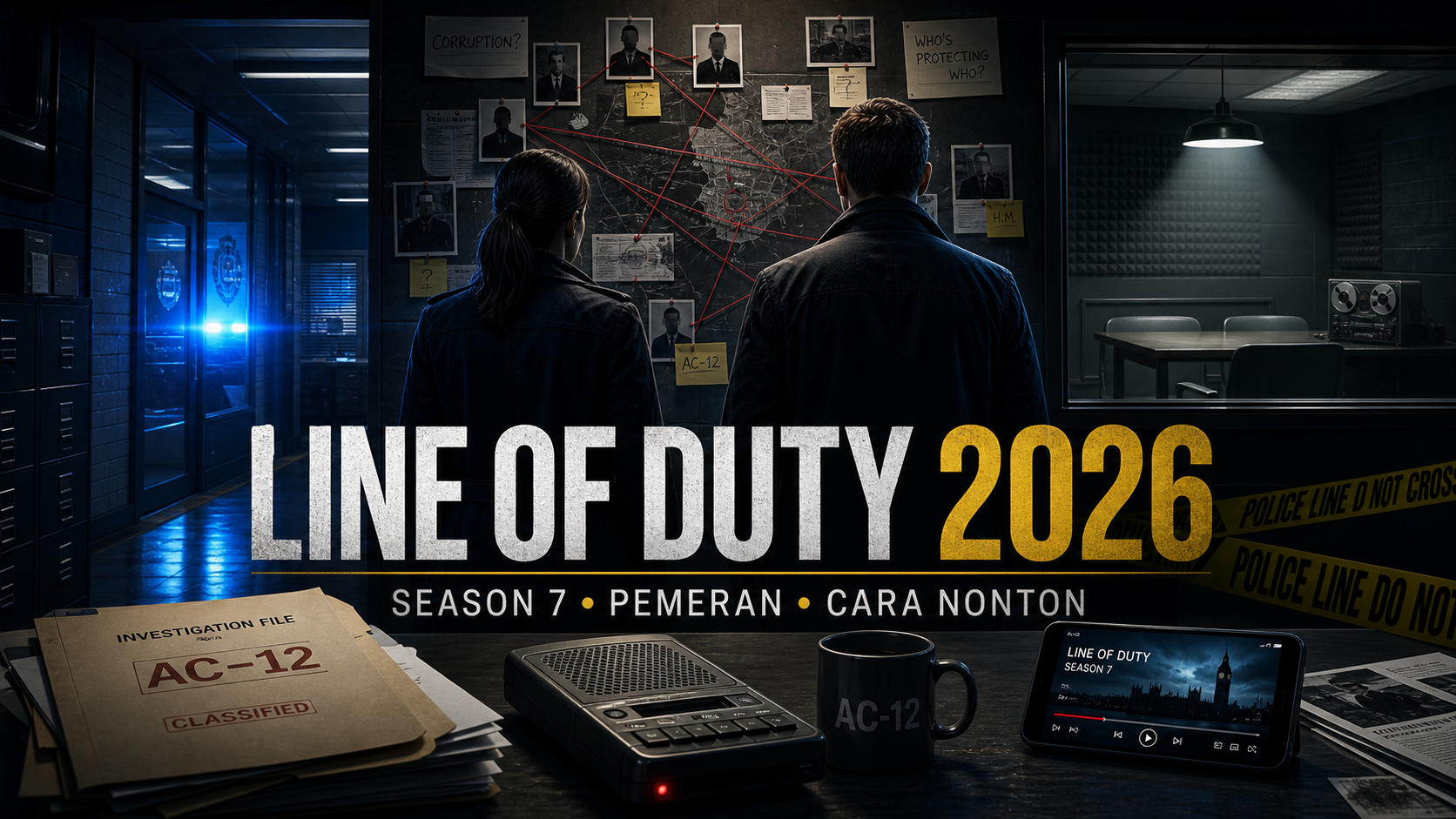 Line of Duty 2026: Kabar Season 7, Pemeran, dan Cara Nonton - lineofduty