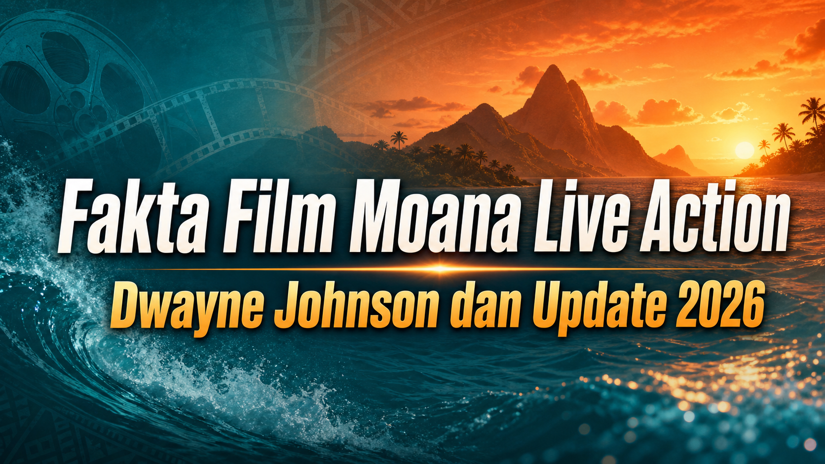 moana - Fakta Film Moana Live Action: Dwayne Johnson dan Update 2026