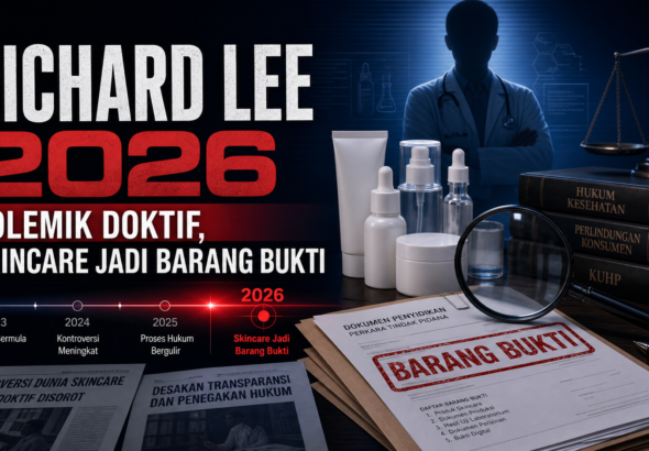 richard - Richard Lee 2026: Polemik Doktif, Skincare Jadi Barang Bukti