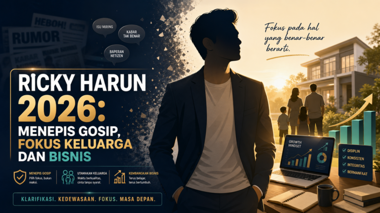 ricky - Ricky Harun 2026: Menepis Gosip, Fokus Keluarga dan Bisnis