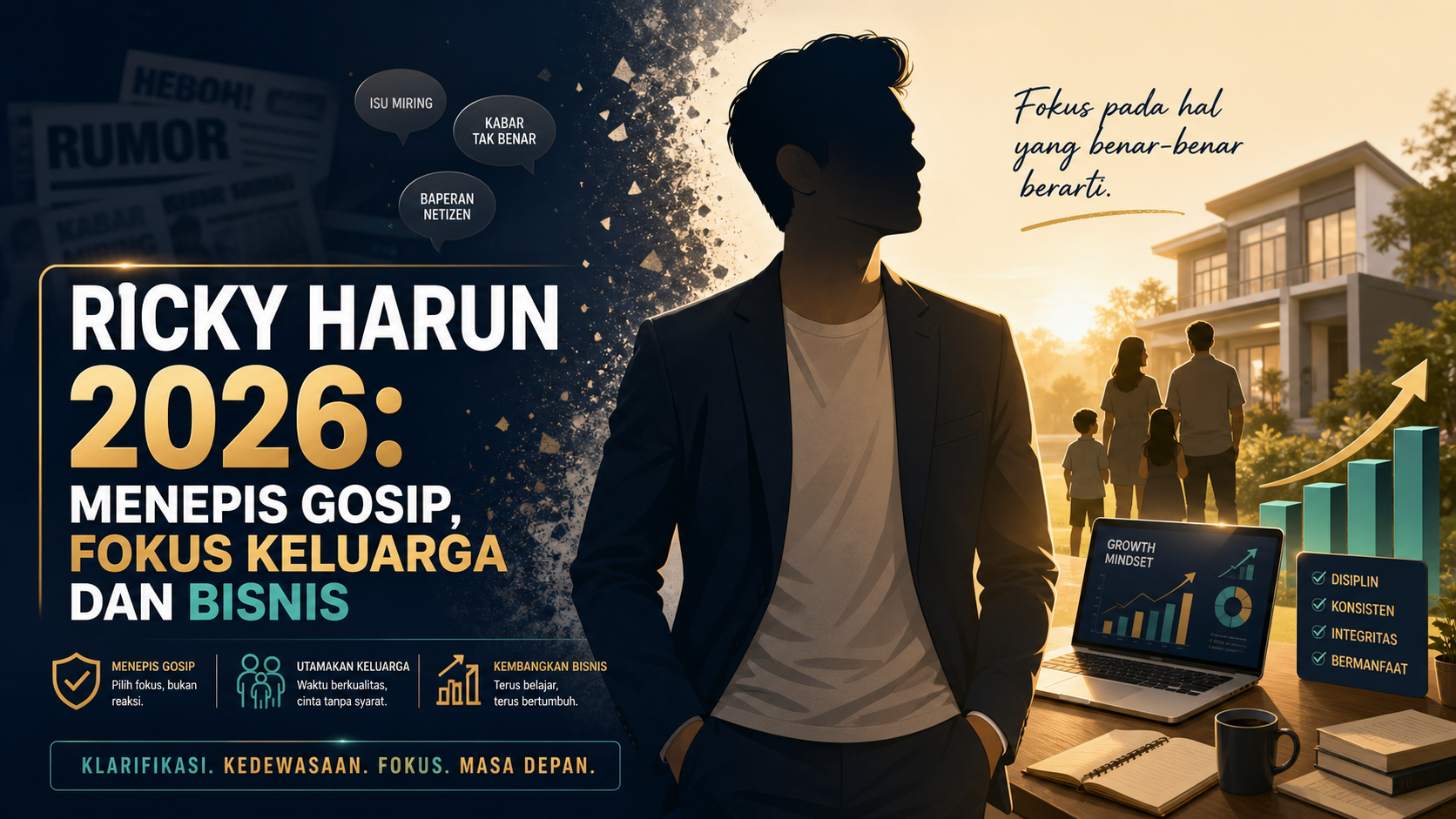 ricky - Ricky Harun 2026: Menepis Gosip, Fokus Keluarga dan Bisnis
