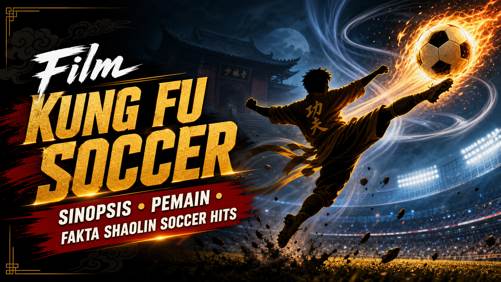 shaolin - Film Kung Fu Soccer: Sinopsis, Pemain, Fakta Shaolin Soccer Hits