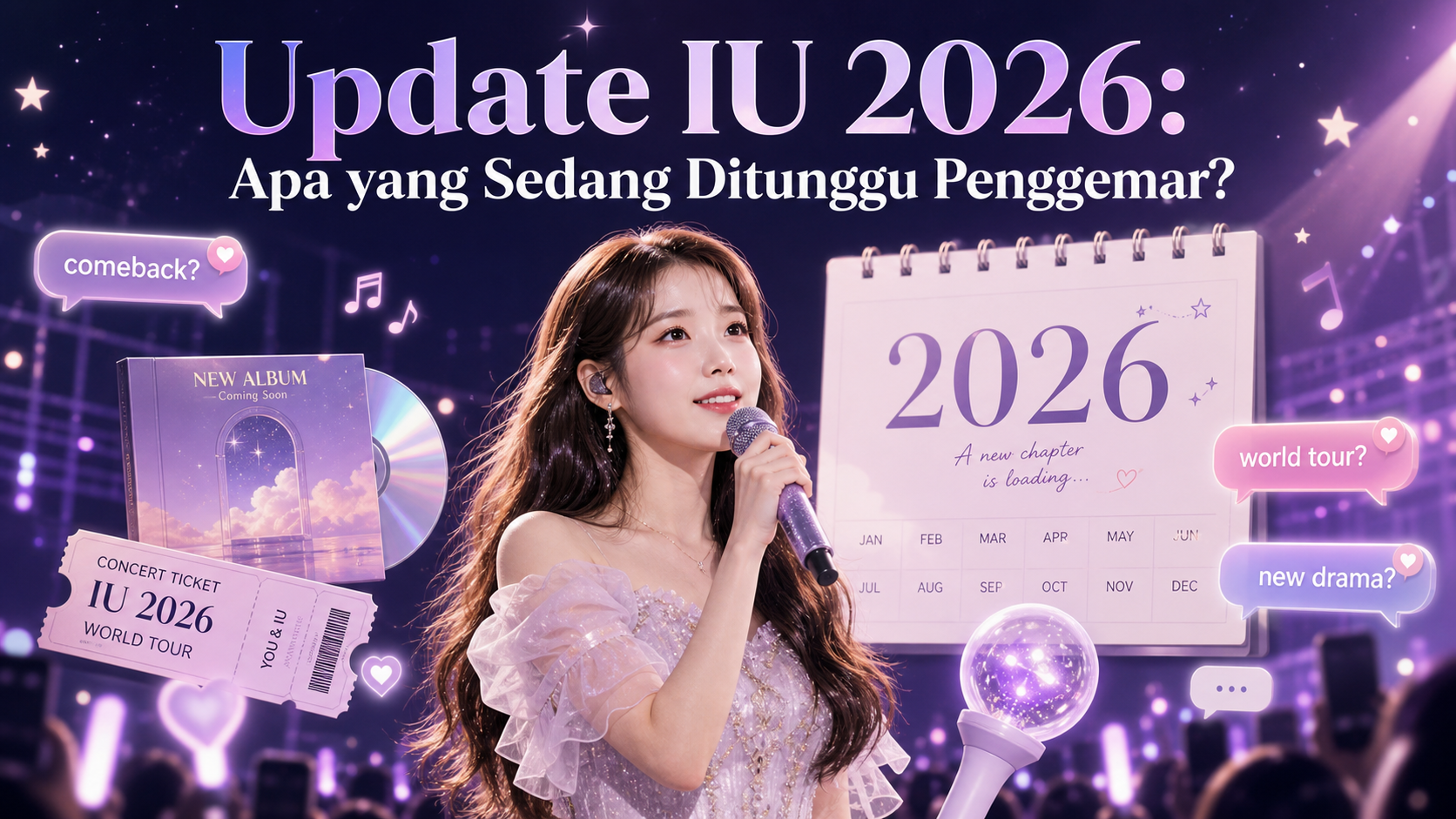 Update IU 2026: Apa yang Sedang Ditunggu Penggemar? - iu