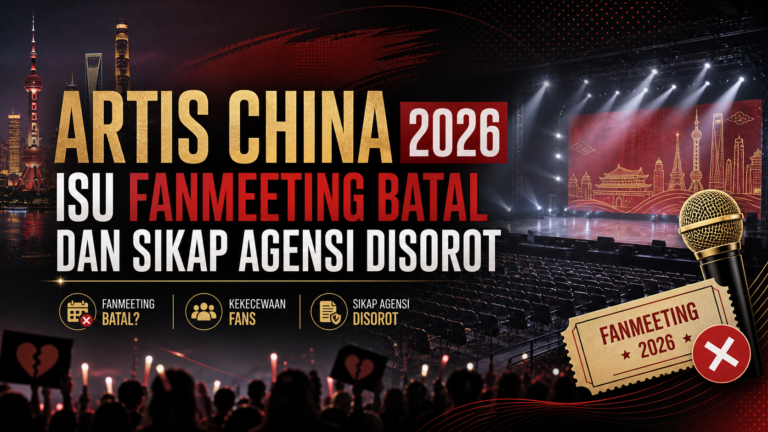 artis - Artis China 2026: Isu Fanmeeting Batal dan Sikap Agensi Disorot