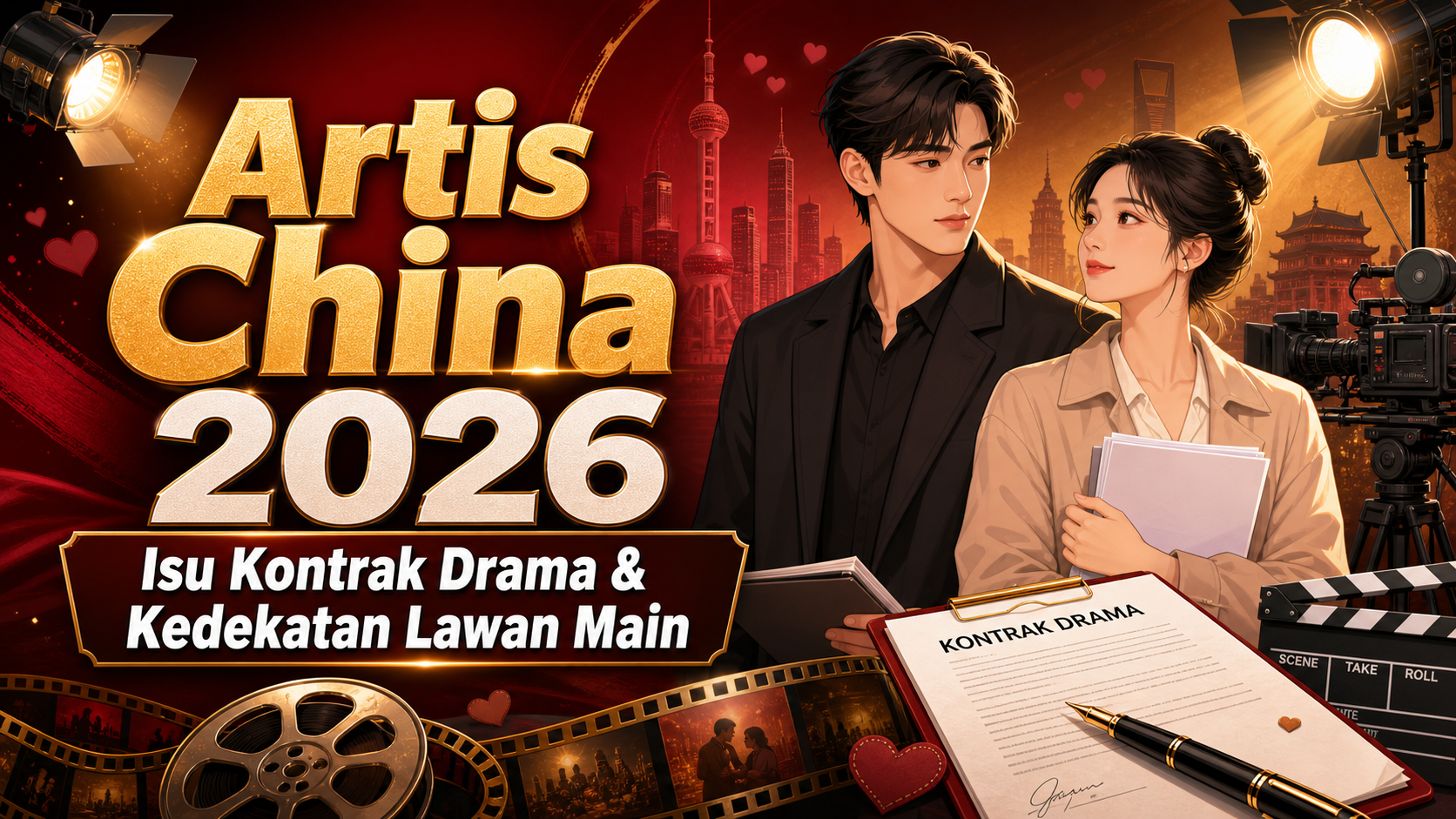 artis - Artis China 2026: Isu Kontrak Drama dan Kedekatan Lawan Main
