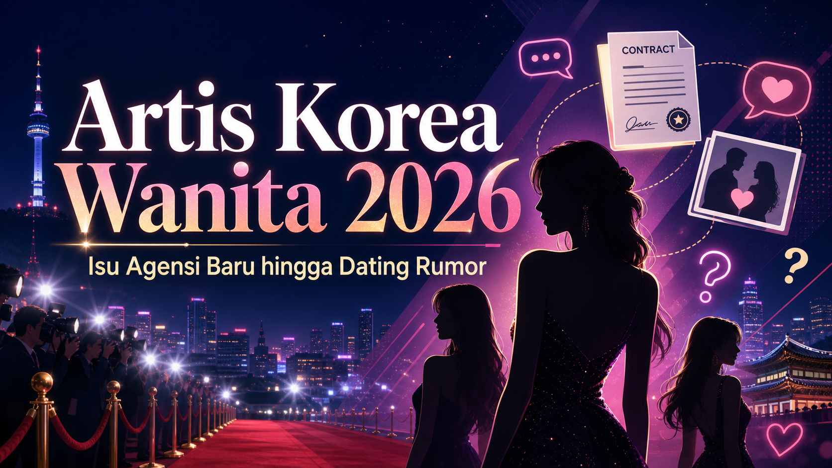 artis - Artis Korea Wanita 2026: Isu Agensi Baru hingga Dating Rumor