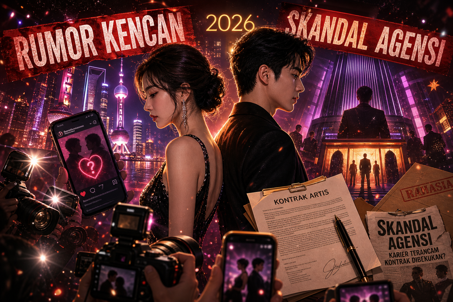 Artis China 2026: Rumor Kencan dan Skandal Agensi Memanas Publik - artis