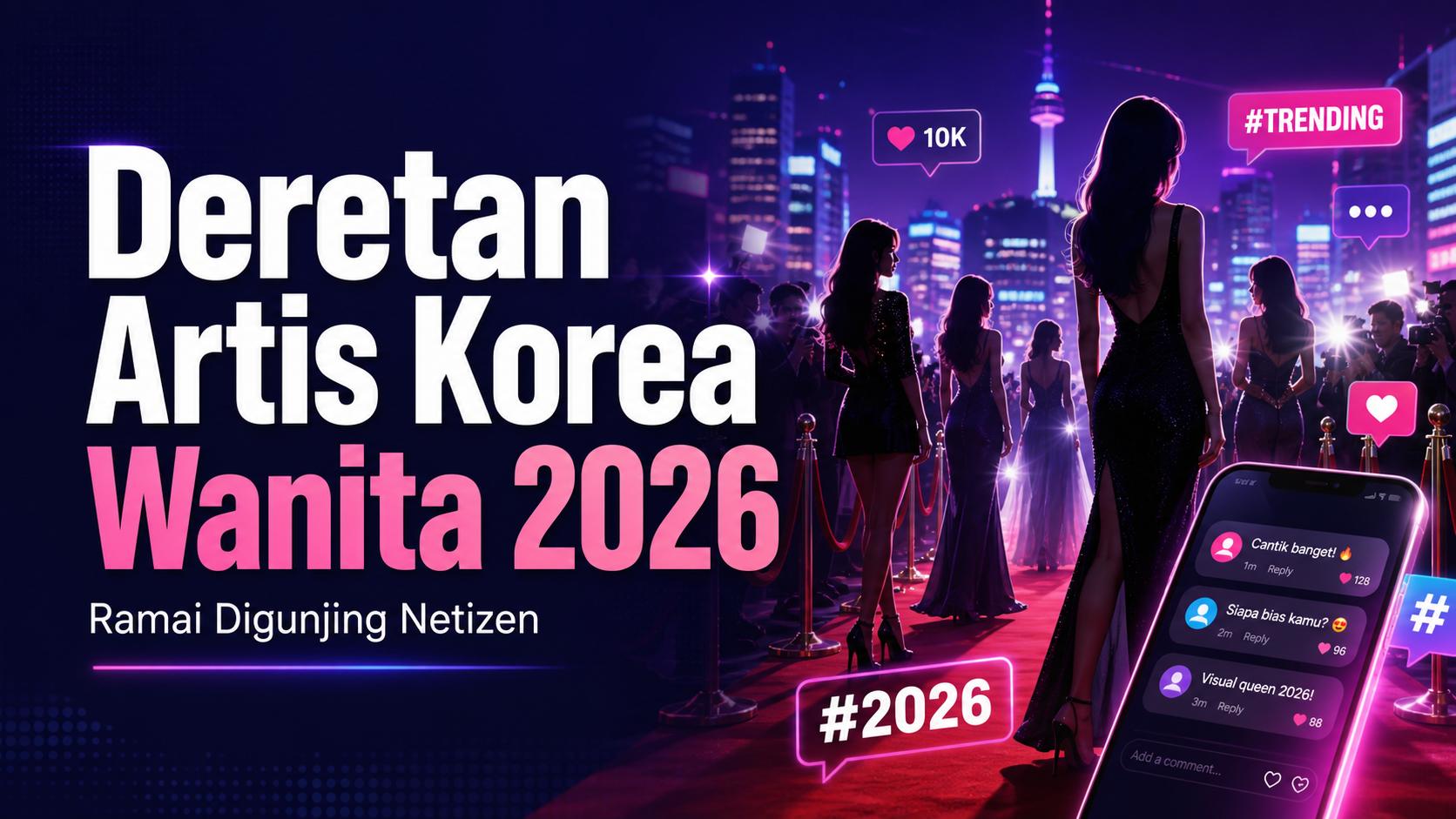 artis - Deretan Artis Korea Wanita 2026 yang Ramai Digunjing Netizen