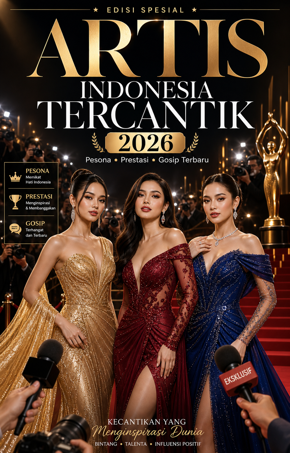 Artis Indonesia Tercantik 2026: Pesona, Prestasi, dan Gosip Terbaru - artis