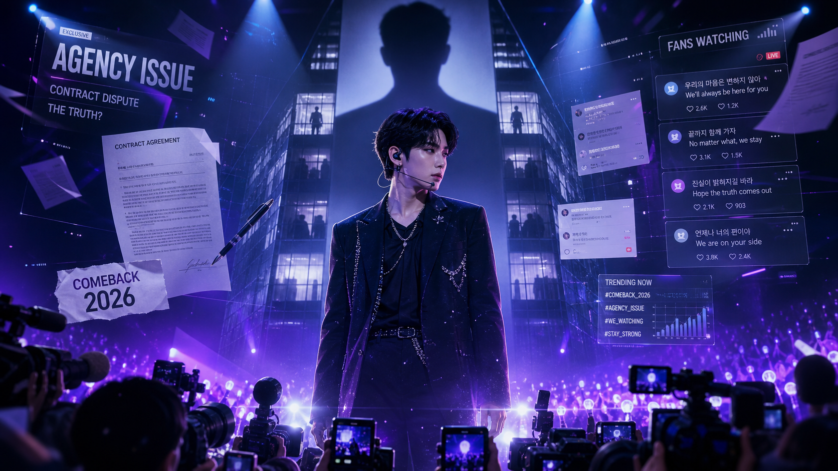 Artis Korea 2026: Isu Konflik Agensi saat Comeback Disorot Fans - korea