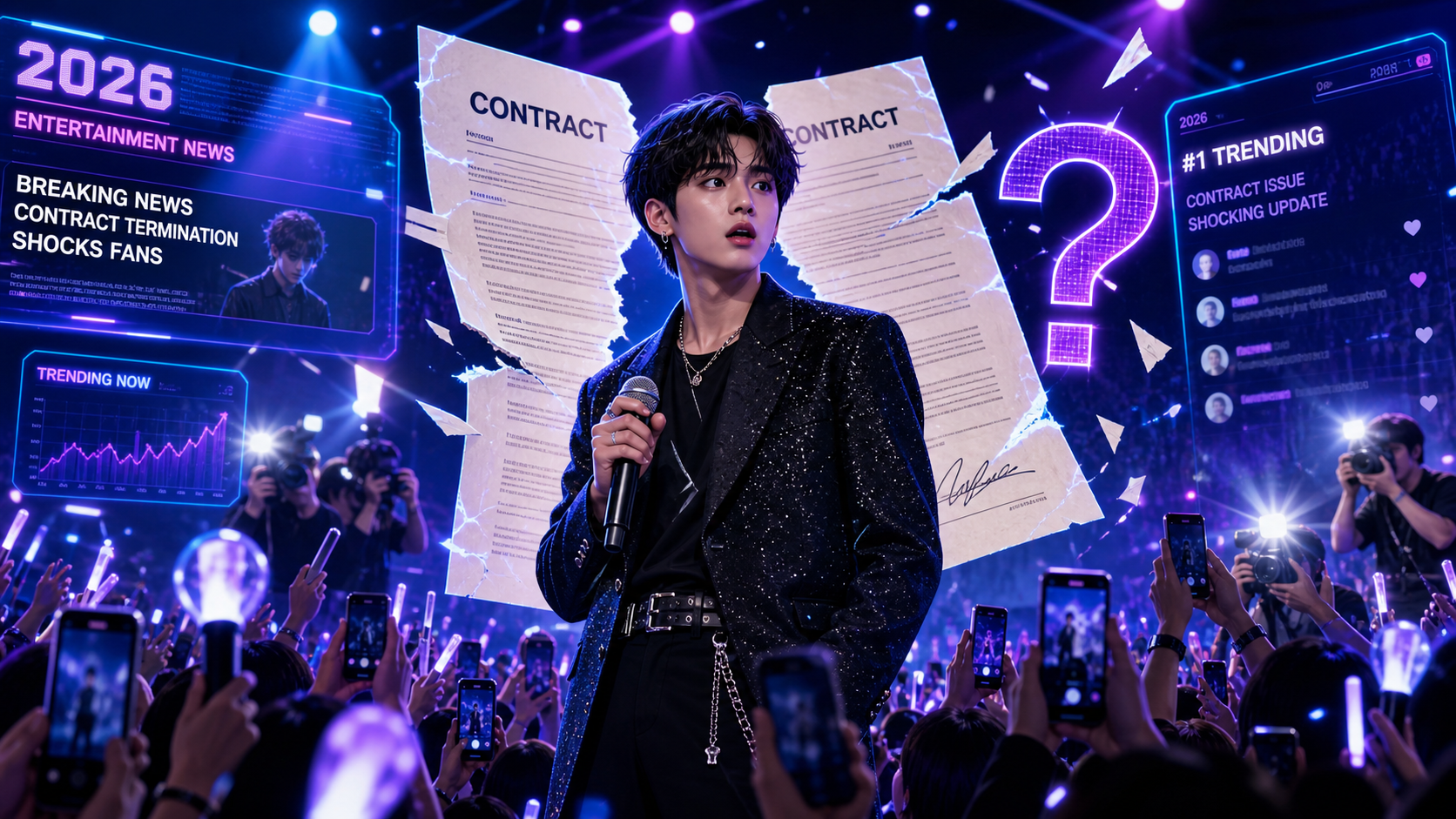 Artis Korea 2026: Isu Putus Kontrak Mendadak Jadi Sorotan Fans - korea