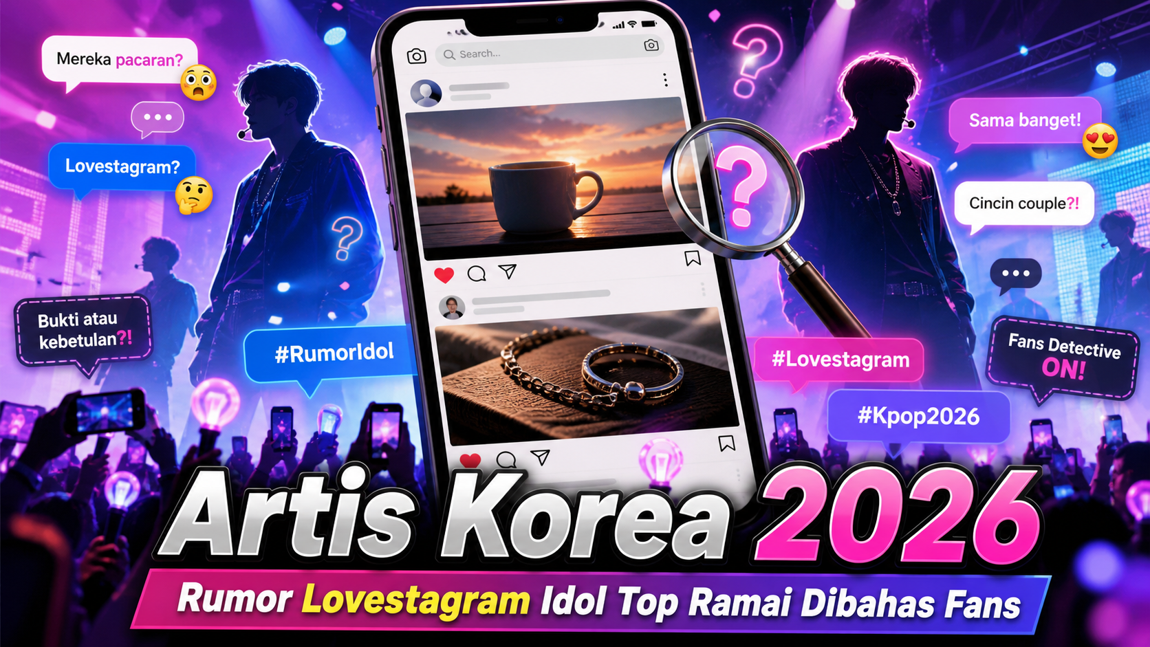 Artis Korea 2026: Rumor Lovestagram Idol Top Ramai Dibahas Fans - artis