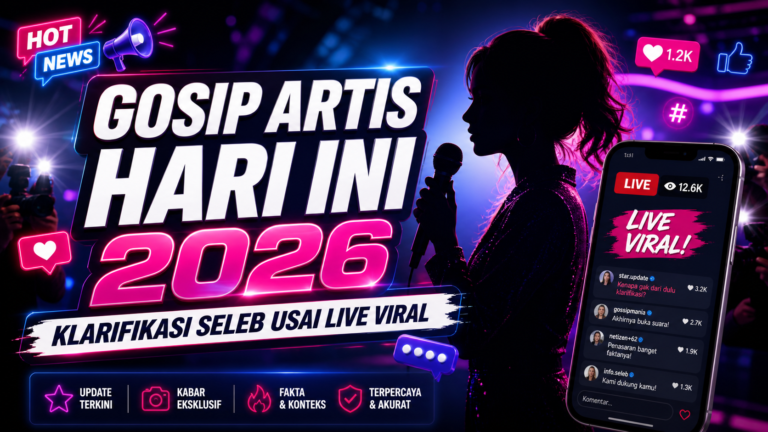 gosip - Gosip Artis Hari Ini 2026: Klarifikasi Seleb Usai Live Viral
