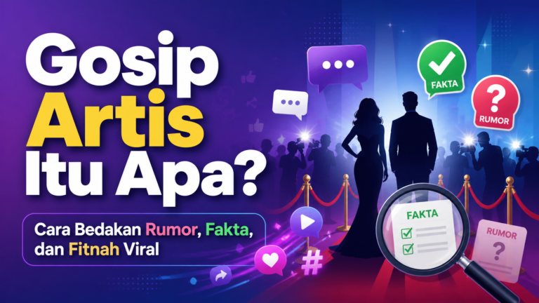 gosip - Gosip Artis Itu Apa? Cara Bedakan Rumor, Fakta, dan Fitnah Viral