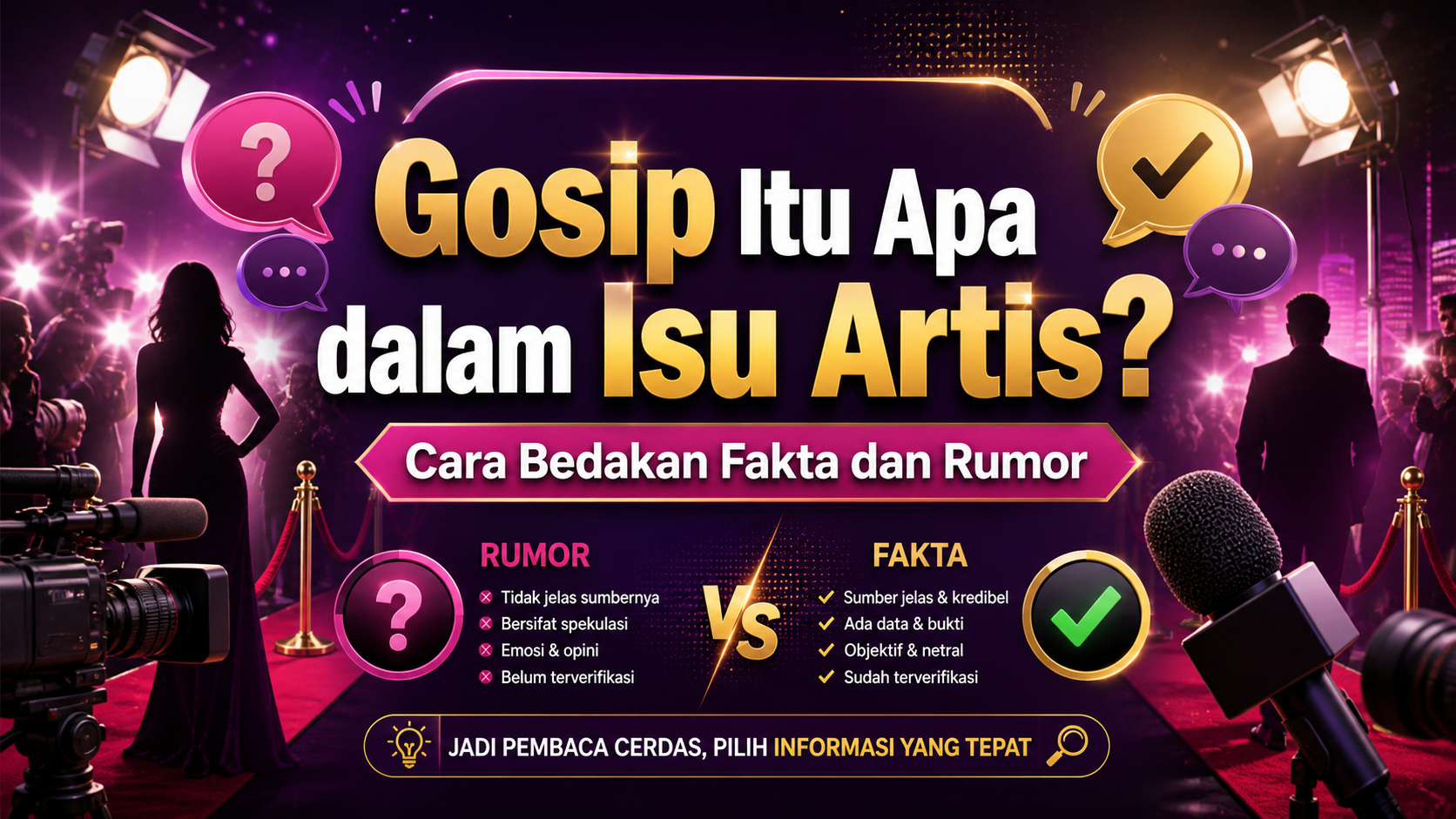 gosip - Gosip Itu Apa dalam Isu Artis? Cara Bedakan Fakta dan Rumor