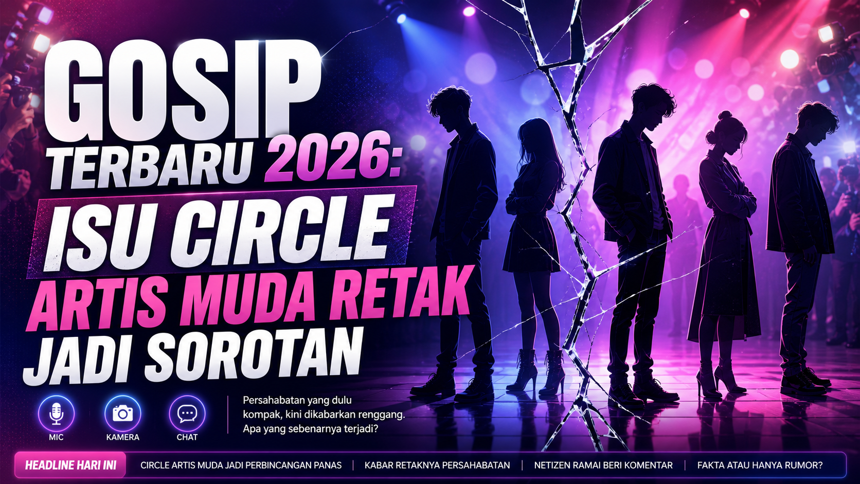 gosip - Gosip Terbaru 2026: Isu Circle Artis Muda Retak Jadi Sorotan