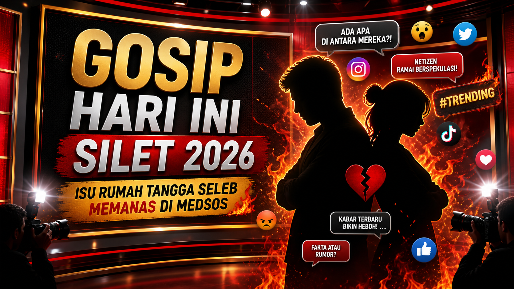 Gosip Hari Ini Silet 2026: Isu Rumah Tangga Seleb Memanas di Medsos - gosip