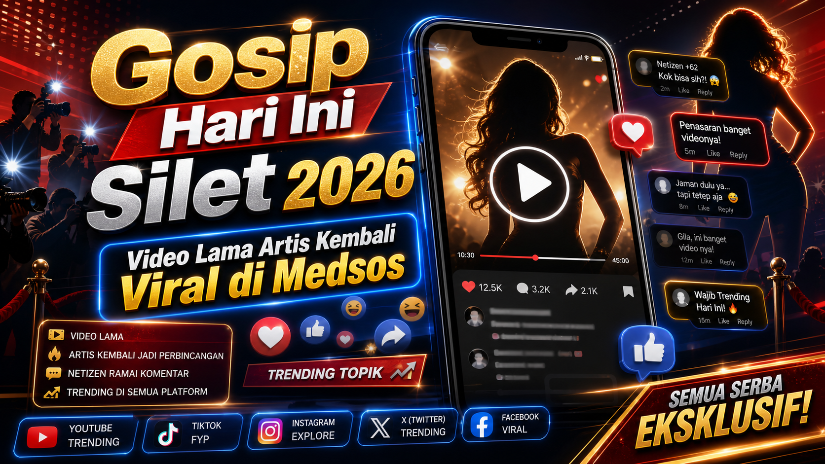 Gosip Hari Ini Silet 2026: Video Lama Artis Kembali Viral di Medsos - silet