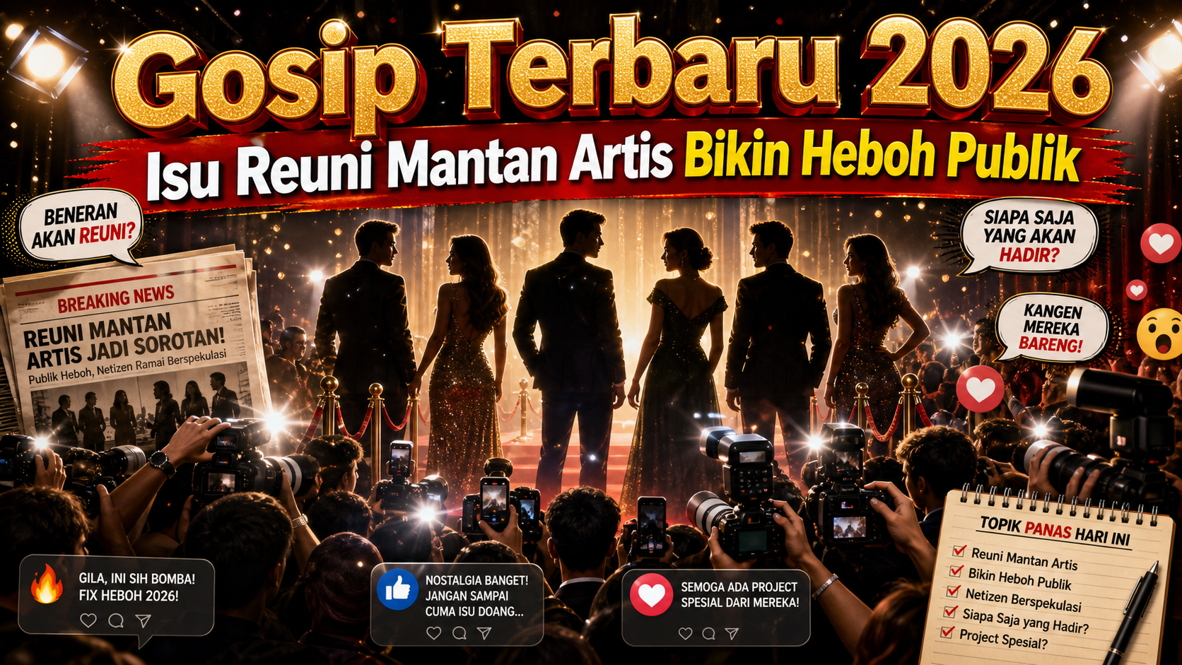 Gosip Terbaru 2026: Isu Reuni Mantan Artis Bikin Heboh Publik - gosip