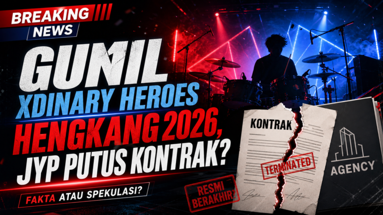 gunil - Gunil Xdinary Heroes Hengkang 2026, JYP Putus Kontrak?