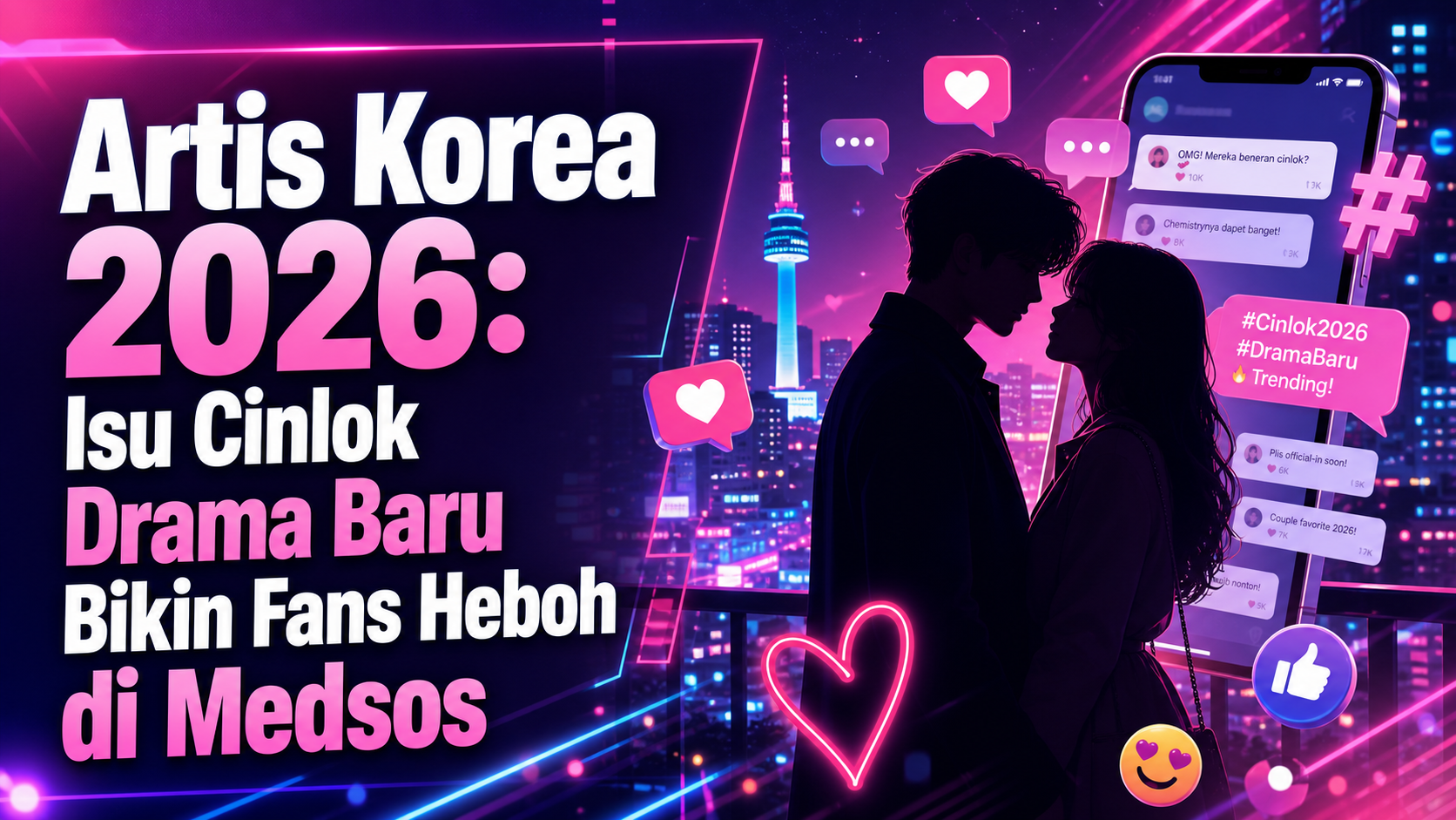 korea - Artis Korea 2026: Isu Cinlok Drama Baru Bikin Fans Heboh di Medsos