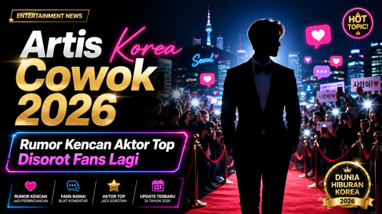 korea - Artis Korea Cowok 2026: Rumor Kencan Aktor Top Disorot Fans Lagi