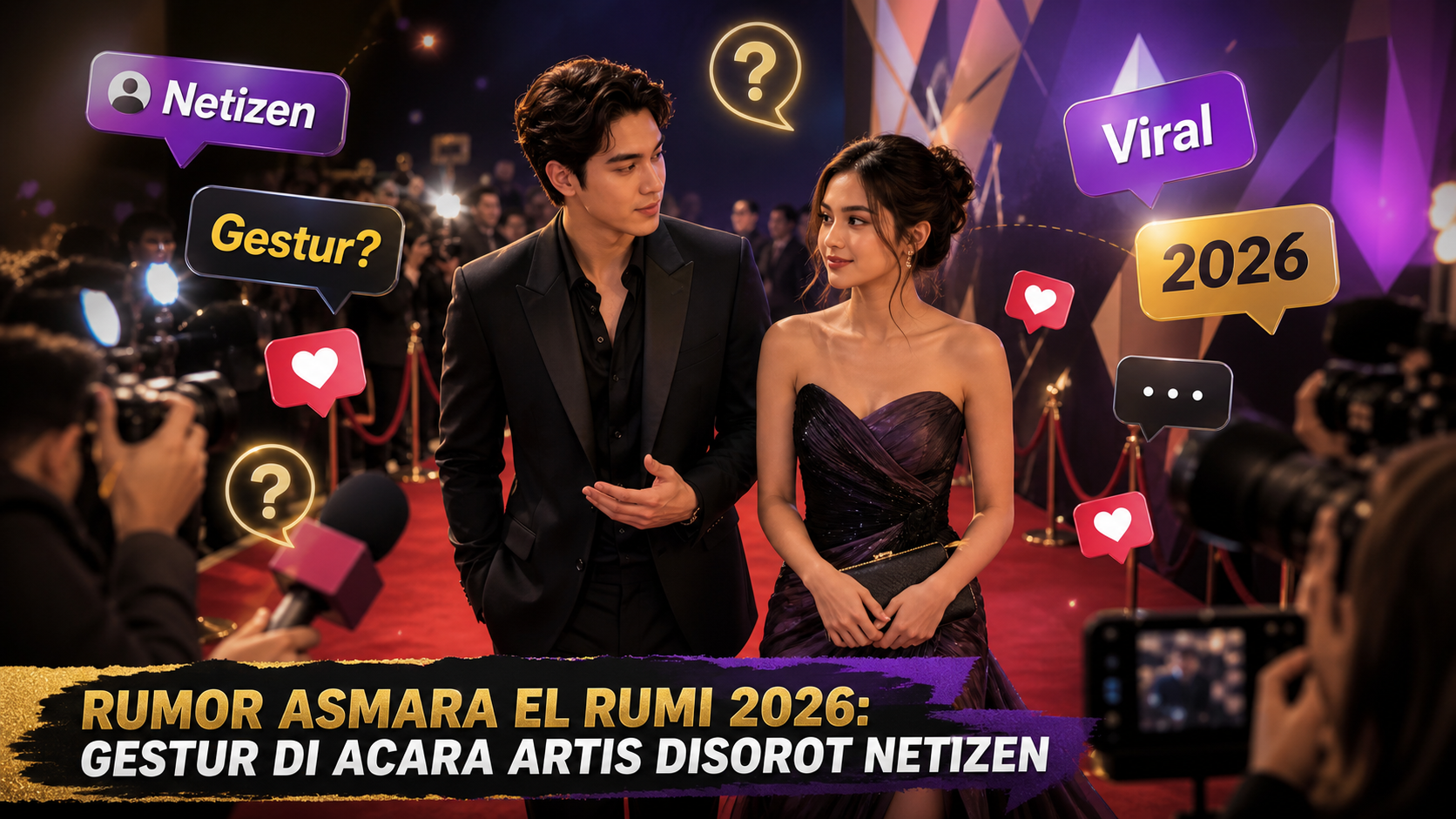 Rumor Asmara El Rumi 2026: Gestur di Acara Artis Disorot Netizen - elrumi