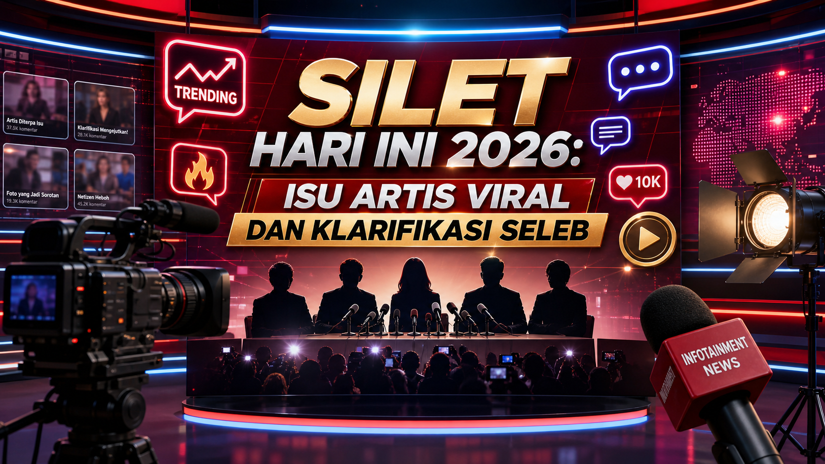 Silet Hari Ini 2026: Isu Artis Viral dan Klarifikasi Seleb - silet