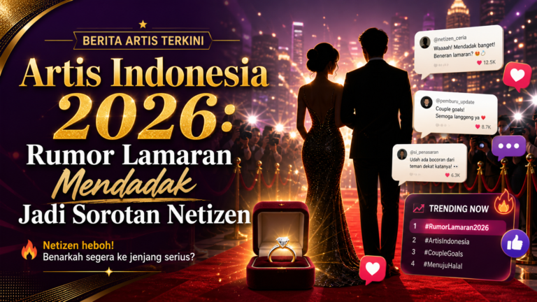 artis - Artis Indonesia 2026: Rumor Lamaran Mendadak Jadi Sorotan Netizen