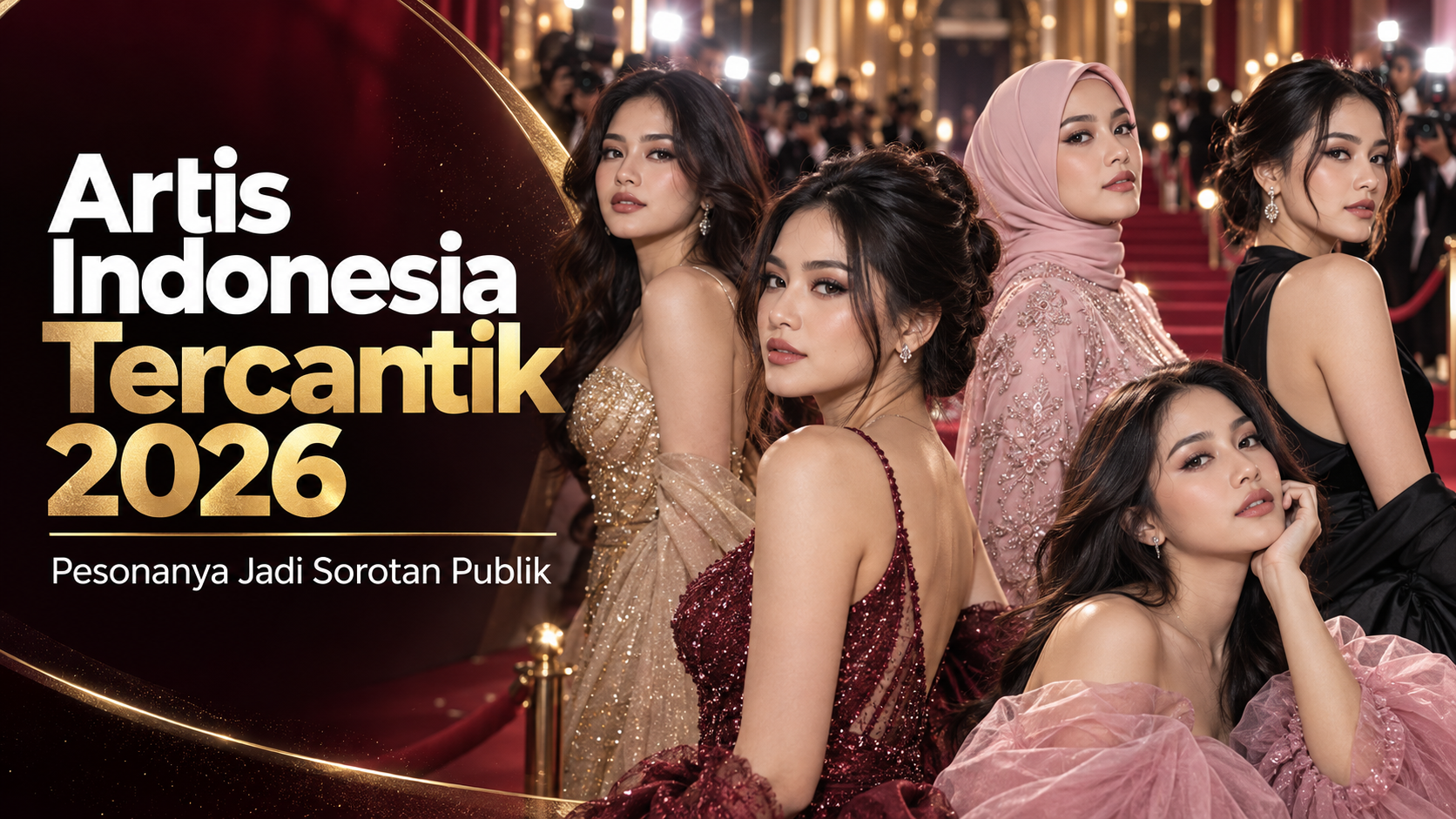 artis - Artis Indonesia Tercantik 2026 yang Pesonanya Jadi Sorotan Publik
