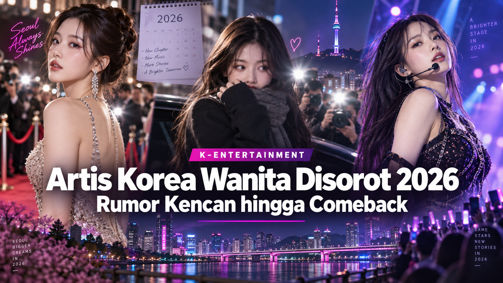 artis - Artis Korea Wanita Disorot 2026, Rumor Kencan hingga Comeback