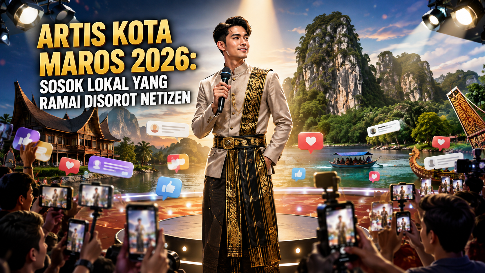 Artis Kota Maros 2026: Sosok Lokal yang Ramai Disorot Netizen - maros