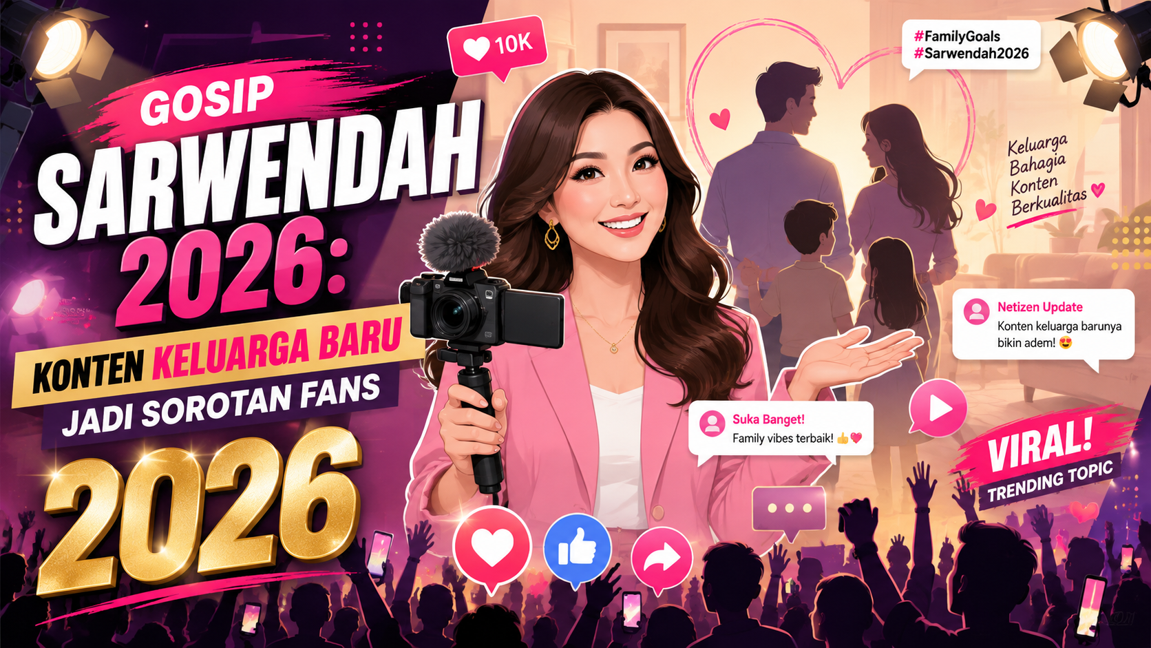 Gosip Sarwendah 2026: Konten Keluarga Baru Jadi Sorotan Fans - sarwendah
