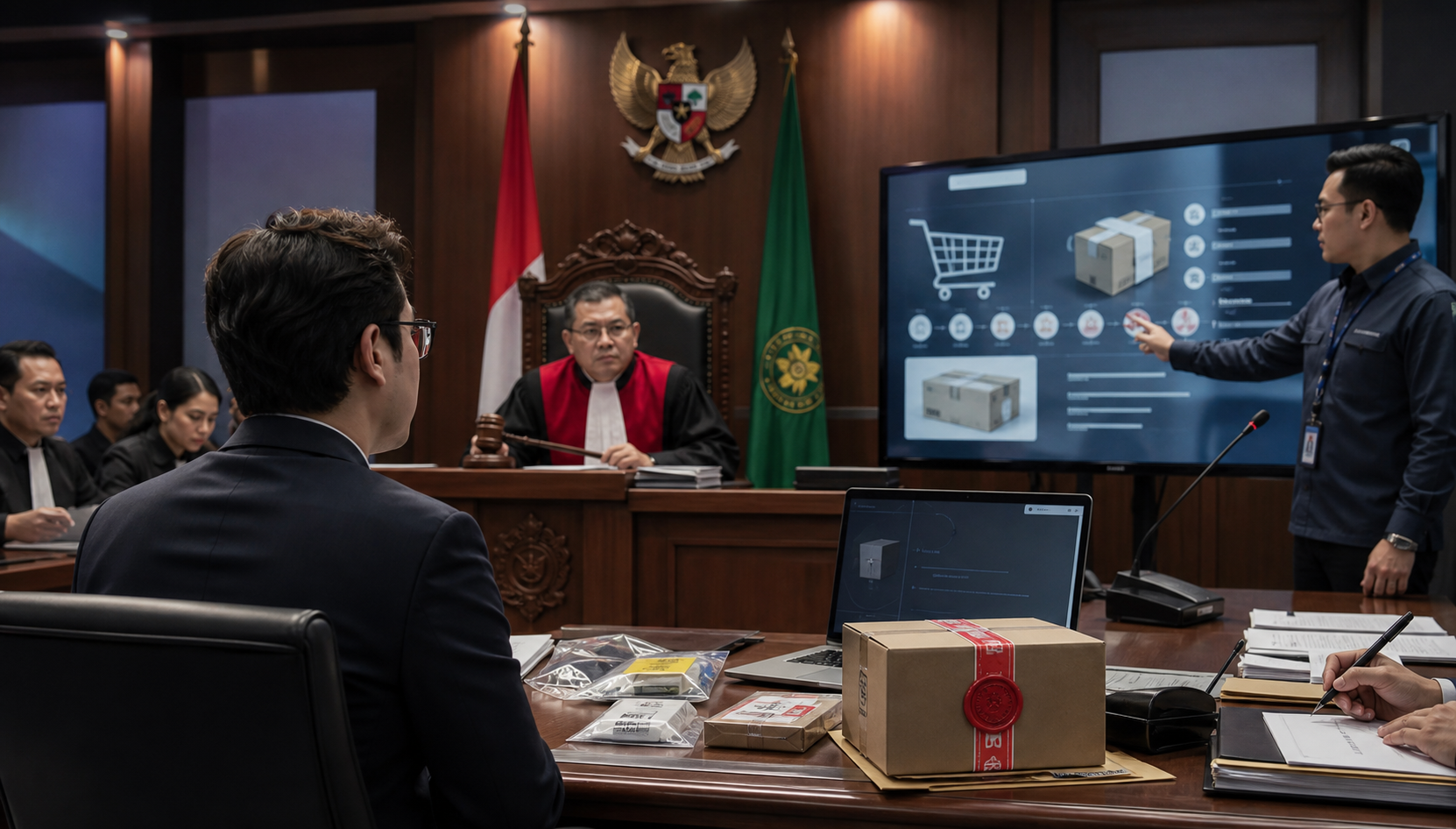 Sidang Richard Lee 2026: Saksi E-commerce Ungkap Barang Bukti - richard
