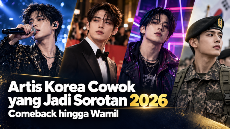 artis - Artis Korea Cowok yang Jadi Sorotan 2026, Comeback hingga Wamil