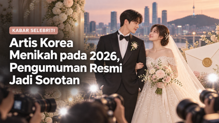 artis - Artis Korea Menikah pada 2026, Pengumuman Resmi Jadi Sorotan