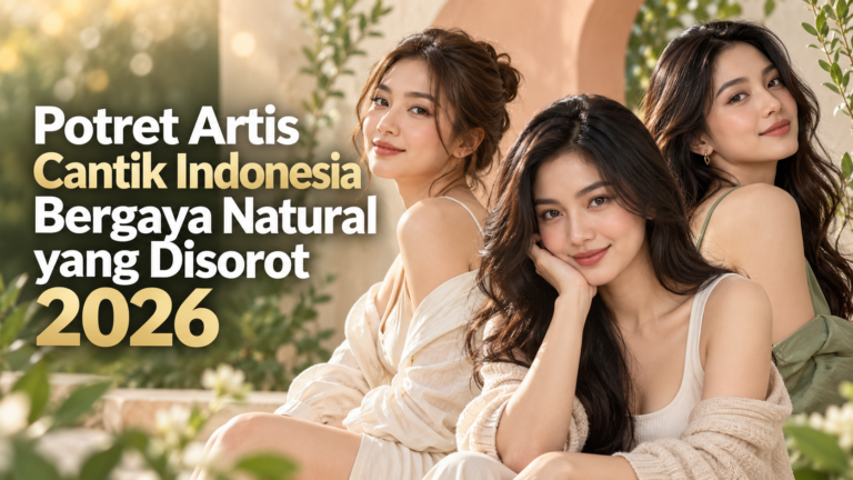 artis - Potret Artis Cantik Indonesia Bergaya Natural yang Disorot 2026